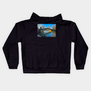 Wintry Bridge Kids Hoodie